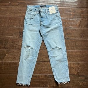 Abercrombie and Fitch Ripped Skinny Jeans
